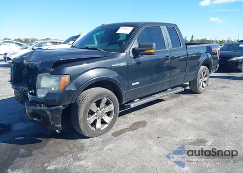 2012 Ford F-150 Fx2 from USA, damaged, VIN 1FTFX1CT3CFA81675